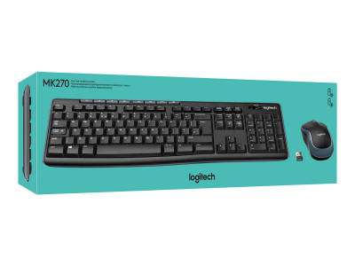 Logitech : WIRELESS DESKTOP MK270 INT NSEA LAYOUT