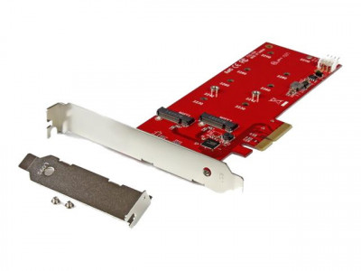 Startech : CARTE CONTROLEUR PCI EXPRESS pour 2 SSD M.2 NGFF SATA 6 GB/S