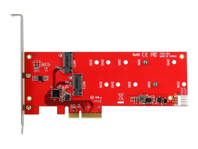 Startech : CARTE CONTROLEUR PCI EXPRESS pour 2 SSD M.2 NGFF SATA 6 GB/S