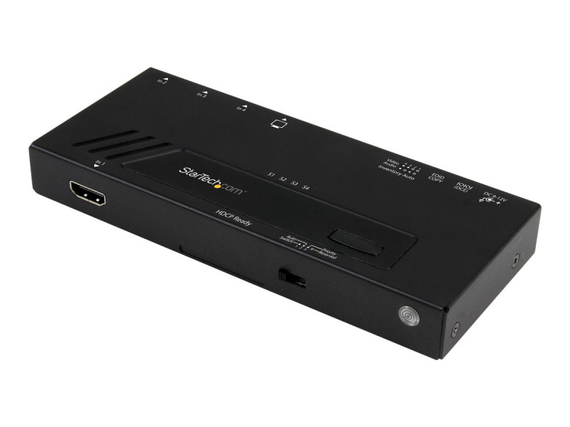 Startech : SWITCH VIDEO HDMI AUTOMATIQUE A 4 PORTS (4X1) - 4K