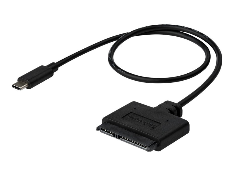 Startech.com USB2SATAIDE Câble adaptateur / Convertisseur USB 2.0 vers disque  dur SATA / IDE de 2,5 / 3,5 pouces - Noir (USB2SATAIDE)