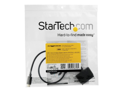 Startech : USB 3.1 GEN 2 ADAPTER cable USB C CNCTR pour 2.5IN SSD HDDS