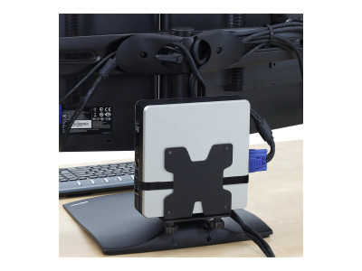 Ergotron : DOUBLE MONITOR HORZ STAND BLACK