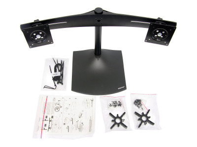 Ergotron : DOUBLE MONITOR HORZ STAND BLACK
