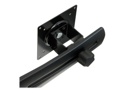 Ergotron : DOUBLE MONITOR HORZ STAND BLACK