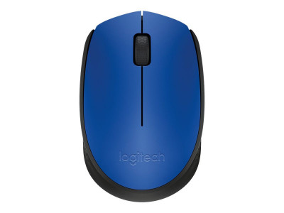 Logitech : WIRELESS MOUSE M171 BLUE-K