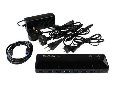 Startech : HUB USB 3.0 A 10 PORTS avec 2 PORTS de CHARGE RAPIDE 1 5 A