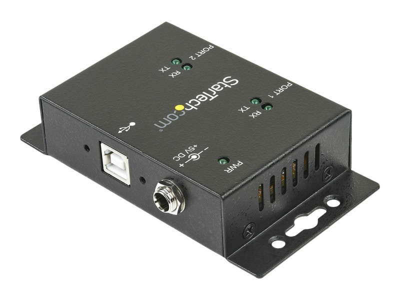 Startech : 2 PORT INDUSTRIAL WALL MOUNTABL USB TO SERIAL ADAPTER HUB