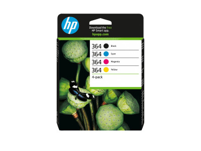 HP : Cartouche Encre NO 364 B/C/M/Y COMBO 4-pack