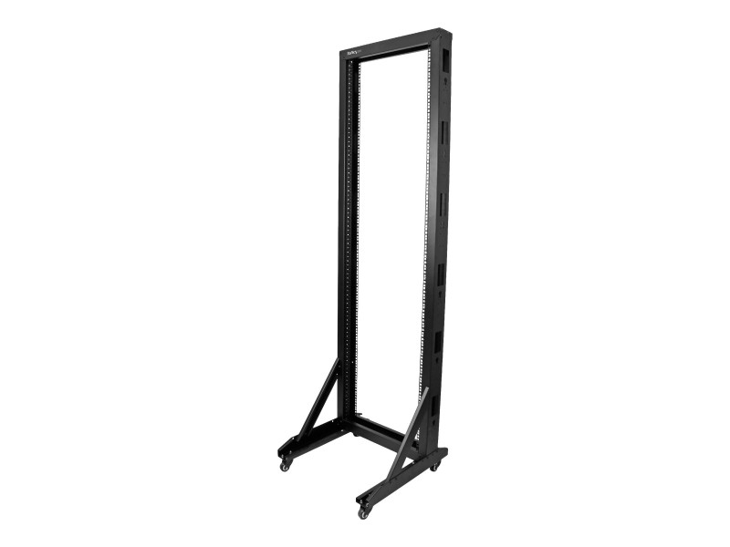 Startech : BATI RACK 42U 2 MONTANTS en ACIER ROBUSTE avec ROULETTES (29.50kg)