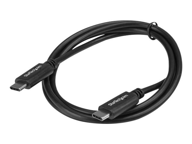 Câble USB Startech, USB A vers USB A, 3m, Noir