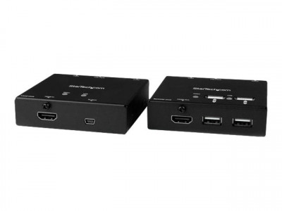 Startech : EXTENDEUR HDMI SUR CAT6 A 50 M avec HUB USB 2.0 A 4 PORTS