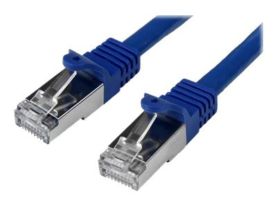 Startech : CABLE RESEAU CAT6 SFTP SANS CROCHET de 1 M - M/M - BLEU