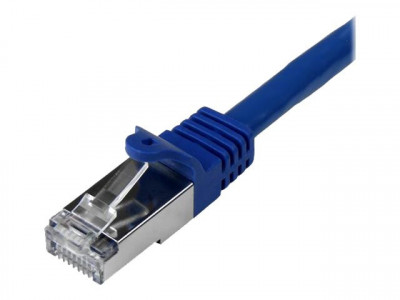 Startech : CABLE RESEAU CAT6 SFTP SANS CROCHET de 1 M - M/M - BLEU