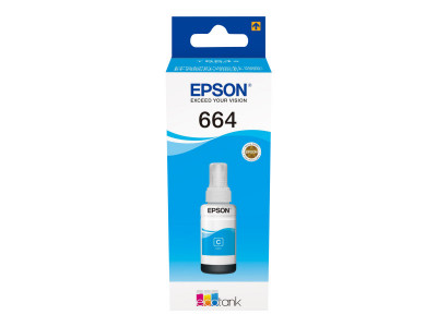 Epson 664 Ecotank Cyan recharge encre (70 ml)