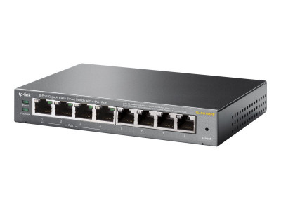 TP-Link : 8-PORT-GIGABIT EASYSMART SWITCH 8 RJ45 4 POE PORT