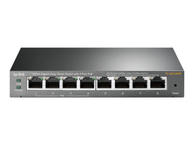 TP-Link : 8-PORT-GIGABIT EASYSMART SWITCH 8 RJ45 4 POE PORT