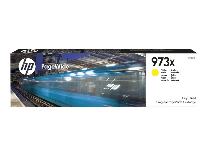 HP cartouche encre 973X Jaune PageWide / HIGH YIELD
