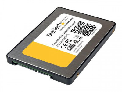 Startech : ADAPTATEUR 2X SSD M.2 NGFF VERS SATA 2 5 avec RAID et TRIM