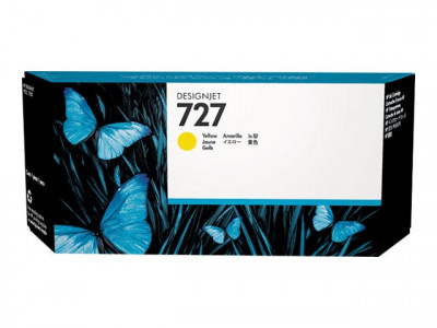 HP cartouche encre 727 Jaune 300ml
