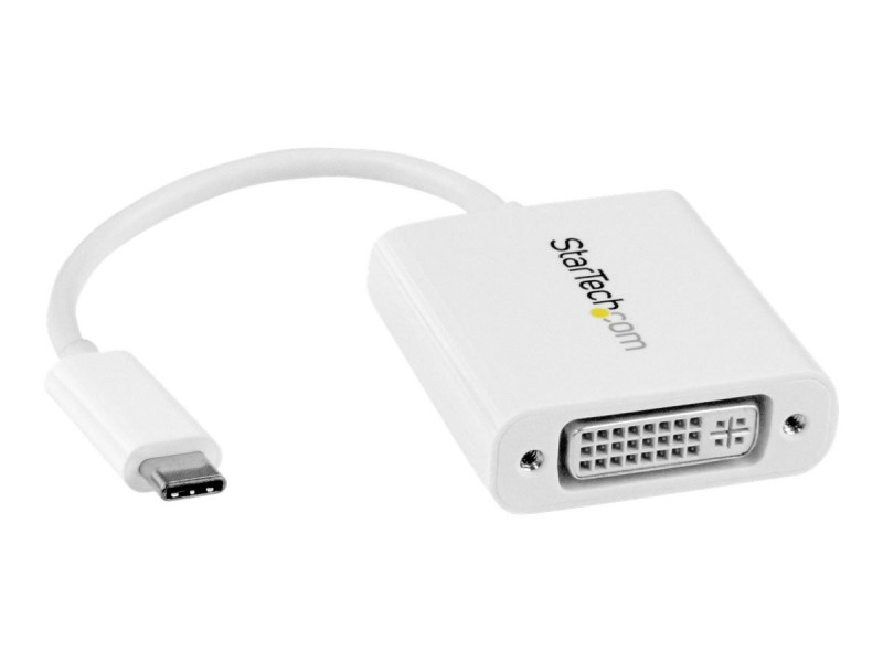 Startech : ADAPTATEUR VIDEO USB TYPE-C VERS DVI - M pour - BLANC