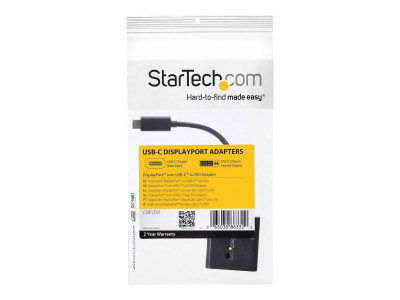 Startech : ADAPTATEUR VIDEO USB TYPE-C VERS DVI - M pour - NOIR