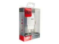 DLH : USB CHARGER pour GSM OR SPHONE 5W 1A USB WHT APPLE LIGHTN CONNE