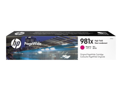 HP : Cartouche Encre 981X MAGENTA HIGH YIELD