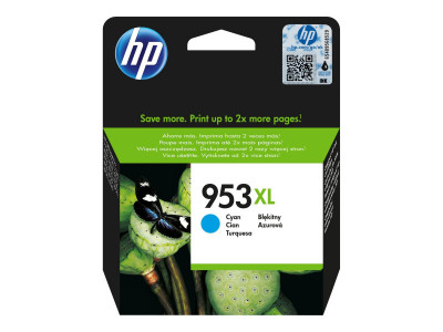 HP : Cartouche Encre No 953XL CYAN DE pour R/NL/BE/UK/SE/IT