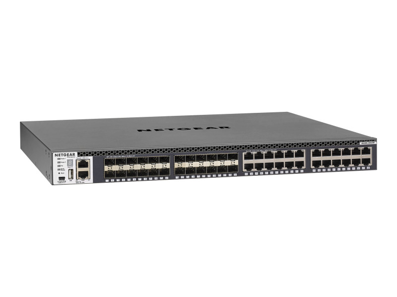 Netgear : M4300 48-PORT 10GB MGD SWITCH 1U RACK (24X24F) (7.74kg)