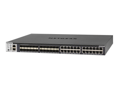 Netgear : M4300 48-PORT 10GB MGD SWITCH 1U RACK (24X24F) (7.74kg)