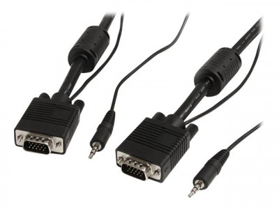 Startech : 10 M COAX HIGH RESOLUTION MONIT VGA cable avec AUDIO