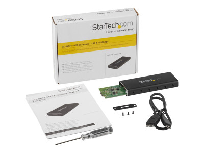 Startech : BOITIER USB 3.1 pour SSD SATA M.2 NGFF avec cable USB-C