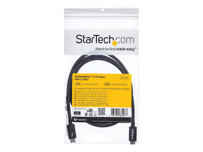 Startech : CABLE THUNDERBOLT 3 (20 GB/S) USB-C de 1 M - M/M