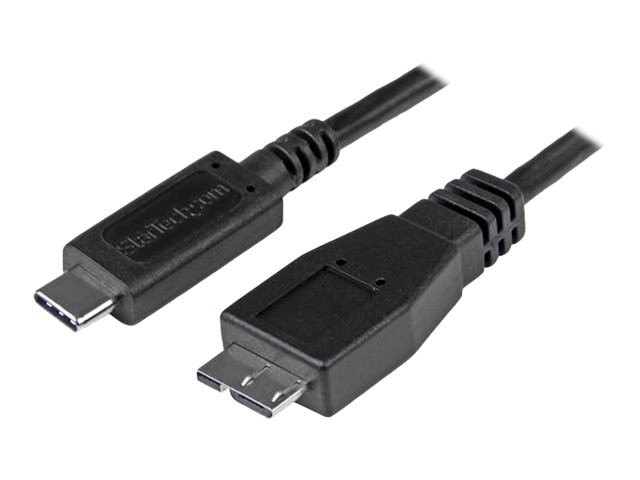 CABLE 3 METRES RENFORCE USB-C VERS USB-C NOIR