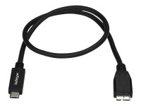 Startech : CABLE USB 3.1 USB-C VERS MICRO-B de 1 M - M/M - NOIR