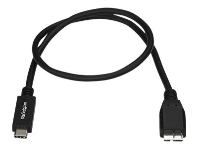 Câble de verrouillage USB 3.1 (connecteurs en métal moulé)