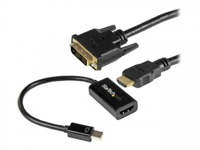 Startech : CONVERTISSEUR ACTIF MINI DP VERS HDMI - cable HDMI VERS DVI