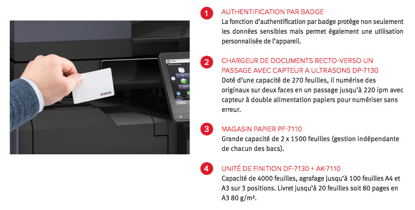 Configuration Kyocera TASKalfa 5053ci