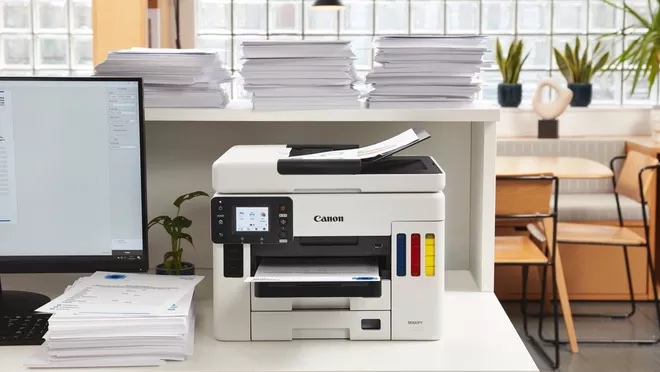 Imprimez vos dossiers clients et autres documents avec MAXIFY GX7050