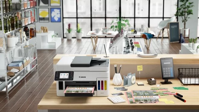 Imprimez facilement vos factures de vente au détail avec MAXIFY GX7050