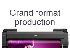 Imprimante grand format de production pour imprimeur et reprographe